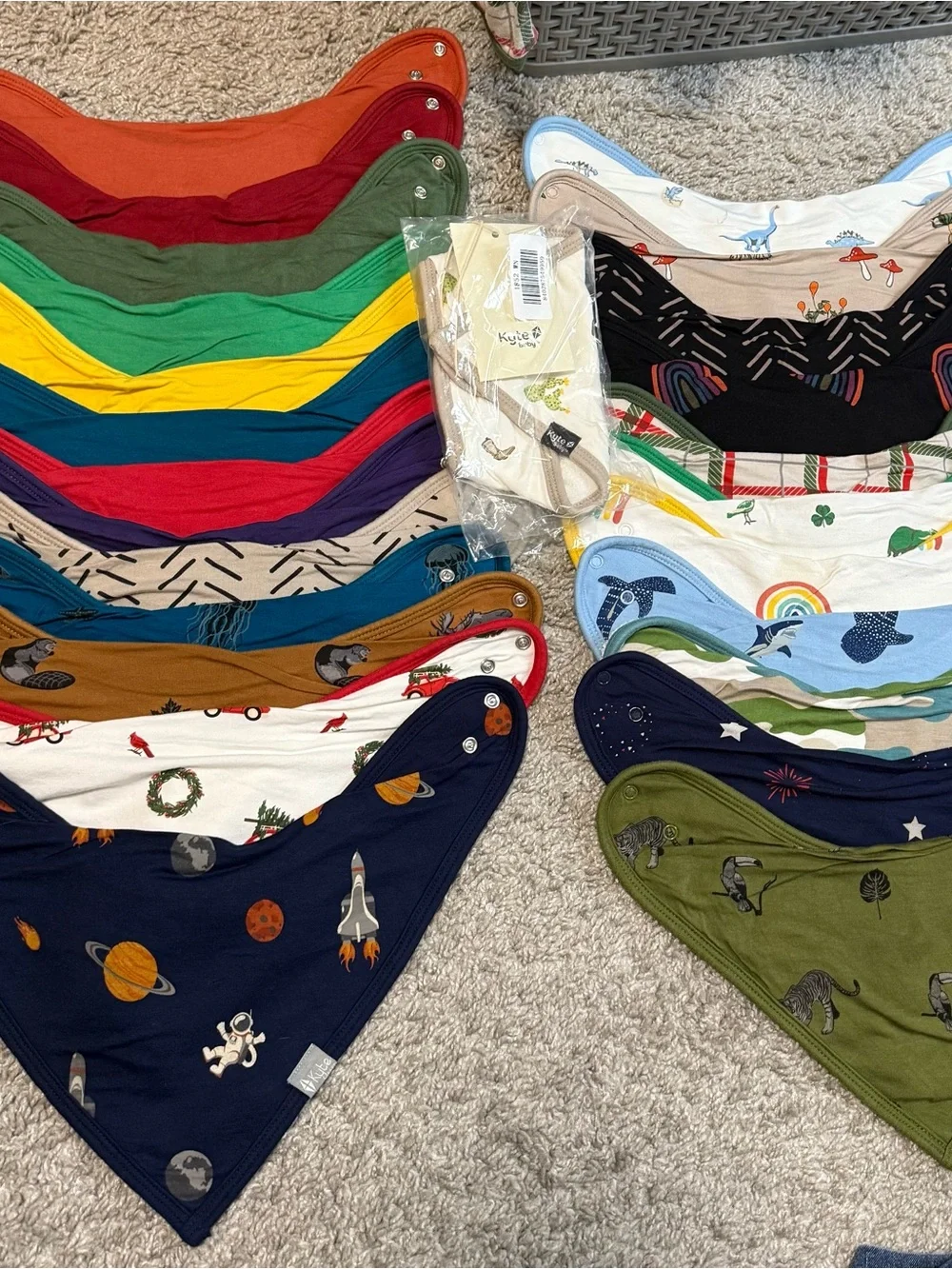 Kyte BABY Bandana Bib Kids Printed Assortment